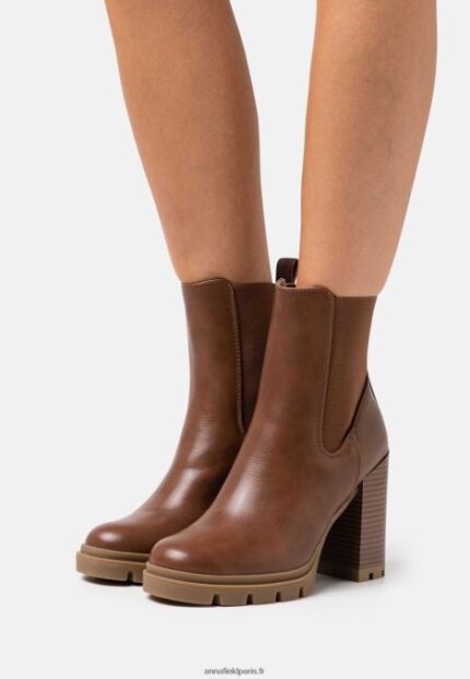 femmes bottines classiques cognac 006BT1920 Anna Field