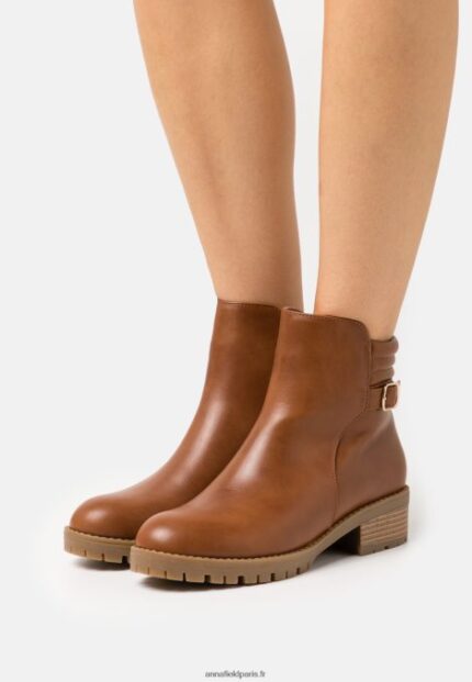 femmes bottines classiques cognac 006BT1948 Anna Field