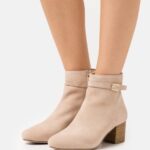 femmes bottines classiques en cuir beige 006BT1962 Anna Field
