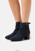 femmes bottines classiques en cuir bleu foncé 006BT1934 Anna Field