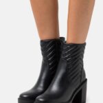 femmes bottines classiques noires 006BT1909 Anna Field