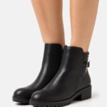 femmes bottines classiques noires 006BT1923 Anna Field
