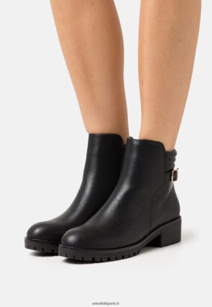 femmes bottines classiques noires 006BT1923 Anna Field