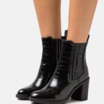 femmes bottines classiques noires 006BT1970 Anna Field