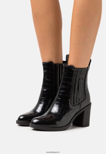 femmes bottines classiques noires 006BT1970 Anna Field
