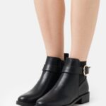 femmes bottines classiques noires 006BT1989 Anna Field