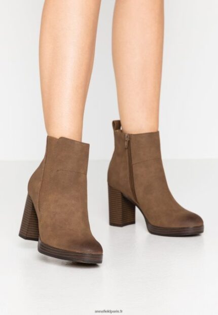 femmes bottines cognac 006BT1991 Anna Field