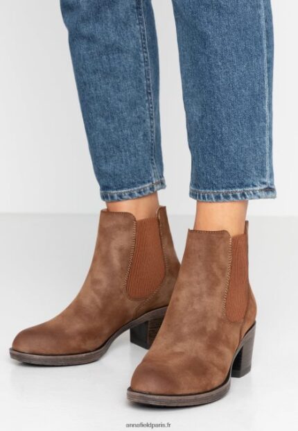 femmes bottines cognac 006BT1994 Anna Field