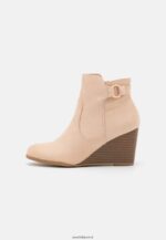 femmes bottines compensées beiges 006BT1902 Anna Field - Image 2