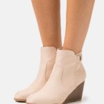 femmes bottines compensées beiges 006BT1902 Anna Field