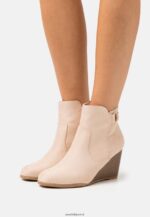 femmes bottines compensées beiges 006BT1902 Anna Field