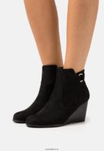 femmes bottines compensées noires 006BT1897 Anna Field