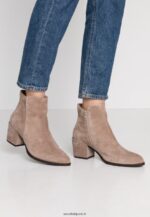 femmes bottines en cuir beiges 006BT1931 Anna Field