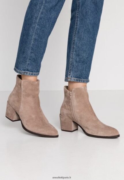 femmes bottines en cuir beiges 006BT1931 Anna Field
