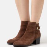 femmes bottines en cuir cognac 006BT1935 Anna Field