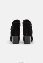 femmes bottines en cuir noir 006BT1964 Anna Field - Image 4