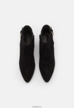 femmes bottines en cuir noir 006BT1964 Anna Field - Image 6