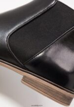 femmes bottines en cuir noir 006BT2002 Anna Field - Image 3