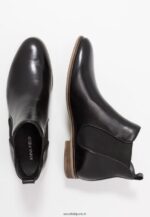 femmes bottines en cuir noir 006BT2002 Anna Field - Image 4