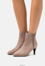 femmes bottines en cuir taupe 006BT1898 Anna Field