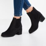femmes bottines noires 006BT1891 Anna Field