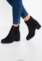 femmes bottines noires 006BT1891 Anna Field