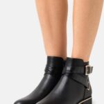 femmes bottines noires 006BT1924 Anna Field
