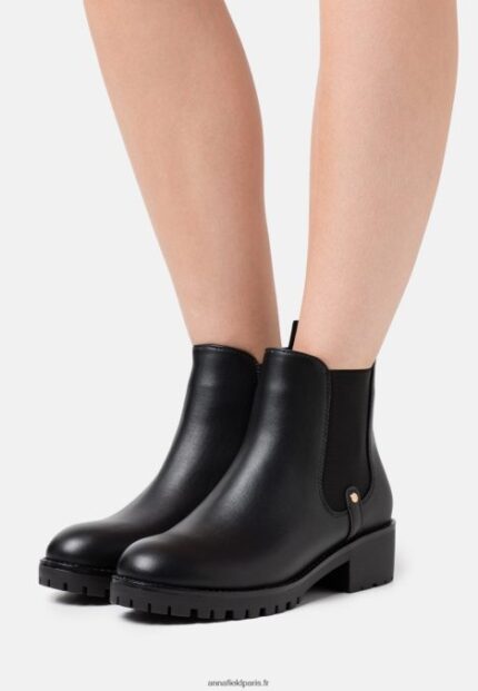 femmes bottines noires 006BT1926 Anna Field