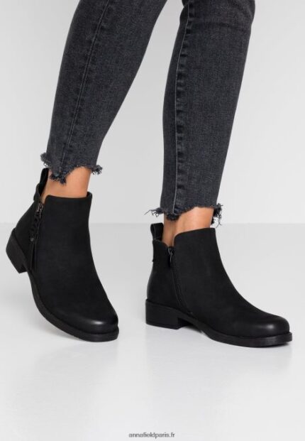 femmes bottines noires 006BT1938 Anna Field