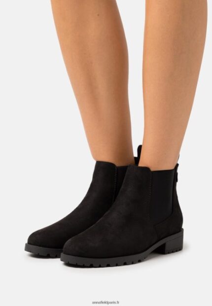 femmes bottines noires 006BT1966 Anna Field