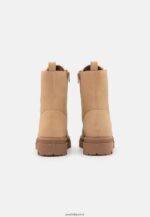 femmes bottines plateforme cuir beige 006BT2034 Anna Field - Image 4