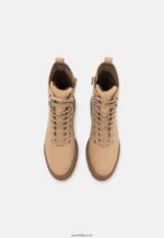 femmes bottines plateforme cuir beige 006BT2034 Anna Field - Image 6
