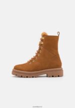 femmes bottines plateforme cuir cognac 006BT2037 Anna Field - Image 2