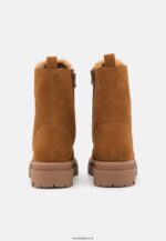 femmes bottines plateforme cuir cognac 006BT2037 Anna Field - Image 4