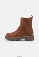 femmes bottines plateforme cuir cognac 006BT2056 Anna Field - Image 2