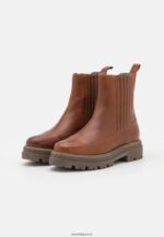 femmes bottines plateforme cuir cognac 006BT2056 Anna Field - Image 3