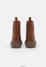 femmes bottines plateforme cuir cognac 006BT2056 Anna Field - Image 4