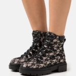 femmes bottines plateforme rose 006BT2021 Anna Field