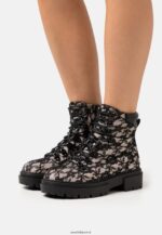 femmes bottines plateforme rose 006BT2021 Anna Field