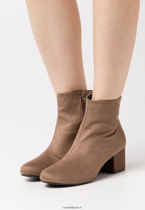 femmes_bottines_taupe_006bt1906_anna_field.jpg femmes bottines taupe 006BT1906 Anna Field - Image 1