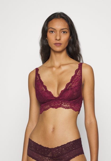 femmes Bustier bralette 3pp noir/beige/rouge foncé 006BT936 Anna Field - Image 2