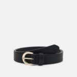 femmes ceinture noir/doré 006BT2739 Anna Field