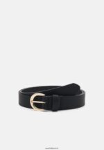 femmes ceinture noir/doré 006BT2739 Anna Field