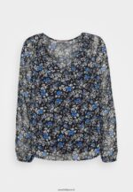 femmes chemisier noir/multicolore 006BT698 Anna Field