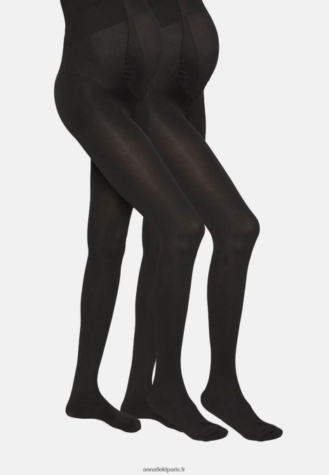 femmes Collants de maternité 2pp 100 den noir 006BT1101 Anna Field - Image 3