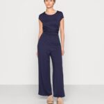 femmes combinaison bleu foncé 006BT893 Anna Field