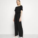 femmes combinaison noire 006BT875 Anna Field