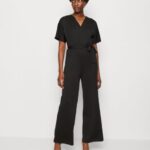 femmes combinaison noire 006BT876 Anna Field