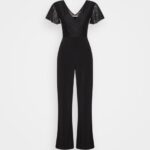 femmes combinaison noire 006BT884 Anna Field
