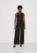 femmes combinaison noire 006BT902 Anna Field